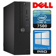 คอมมือสอง ฮาร์ดดิสก์ M.2 256 GB  Dell Optiplex 3050 SFF CPU Core™ i5-7500  3.40 GHz. มี HDMI ต่อออกทีวีได้ ลงโปรแกรมพร้อมใช้งาน