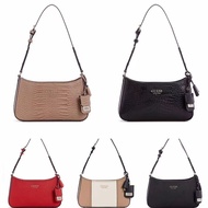 GUESS Baguette Bag, Classic Underarm Bag, Crocodile Pattern Portable Shoulder Bag, Simple And Versatile Women's Bag, Eur