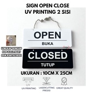 Acrylic SIGN Open Close UV Printing PERMANENT Acrylic SIGNAGE Open Close Acrylic SIGNAGE Board/ Open