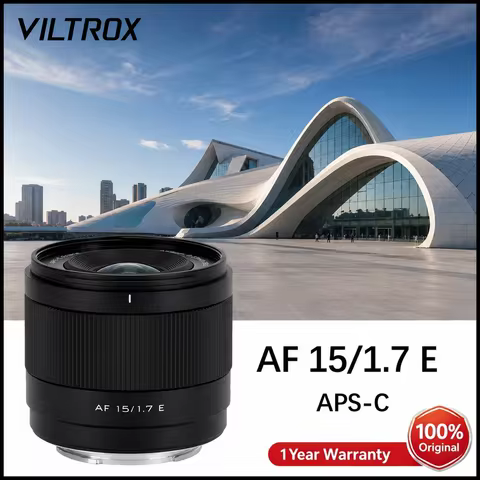 VILTROX 15mm F1.7 E APS-C Ultra Wide Angle Autofocus Lens for Sony E-Mount Cameras FX30 ZV-E10 ZV-E1