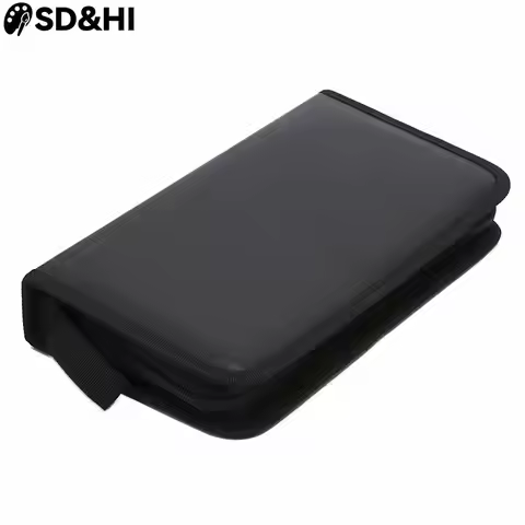 80 Disc PU DVD CD Storage CD Holder Carry Bag Case DJ Faux Leather Case Storage Holder Organizer Wal