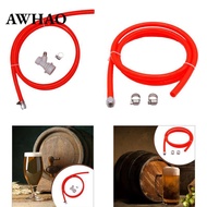 AWHAO Homebrewing CO2 Line 5/16 i.D. , 1.5M Quick Connection for CO2 Dispenser Beer Systems