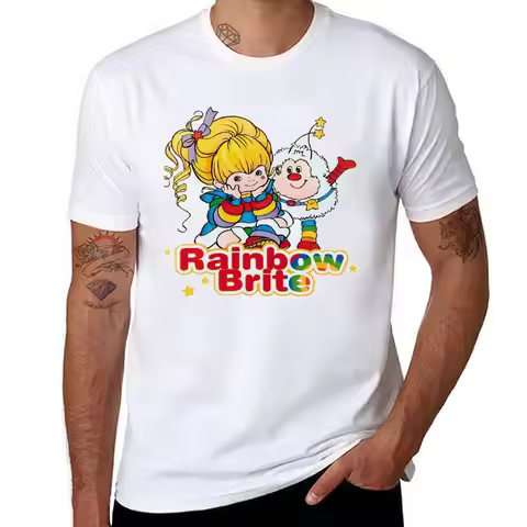 Rainbows Brite T-Shirt t shirts for man pack cotton cotton t shirt man man graphic t shirt T-Shirt