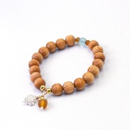 限量台灣檜木手珠18粒8mm 心心相印 重油台檜木佛珠念珠 手鍊串珠