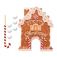 Gingerbread Golf Game Set Christmas Gingerbread Golf Game Set