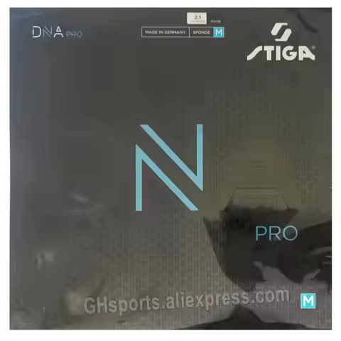 STIGA DNA PRO M / H / S Table Tennis Rubber (Made in Germany) Pips-in Original STIGA DNA Ping Pong S