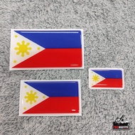 PHILIPPINE FLAG EMBOSSED STICKER PADHESSIVE