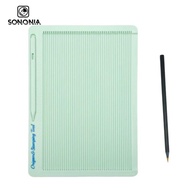 [SONONIA] Scratch Marking Board Paper Crafting Tool Fold Folding Guide ABS Green