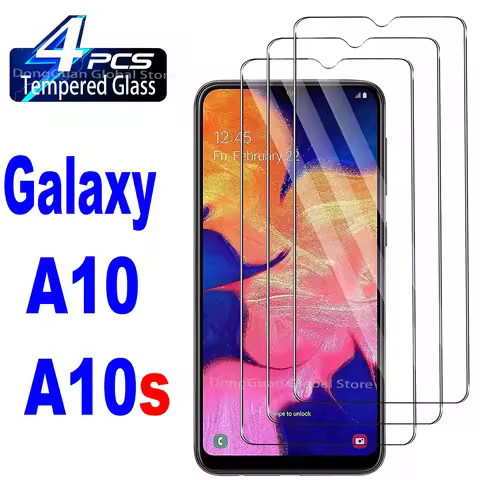 2Pcs/4Pcs Tempered Glass For Samsung Galaxy A10 A10s Screen Protector Glass