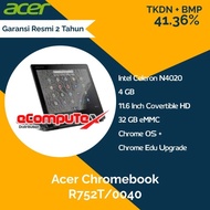 Laptop Acer Chromebook (R752T/0040) - N4020 4GB 32GB - TKDN RESMI