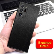 Brushed Grain Decal Skin Samsung Galaxy Note 20 Ultra / Note 20 Back Film Cover Protector Ultra Thin Matte Sticker