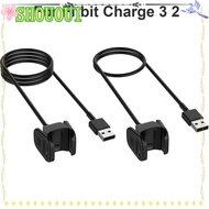 SHOUOUI Smart Band Charger  Clip Adapter Charging Dock for Fitbit Charge 3 2