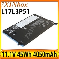 7XINbox L17L3P51 11.1V 45Wh 4050mAh Laptop Battery For Lenovo ThinkPad E480 E490 E495 E590 E580 Seri