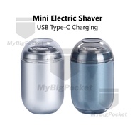 [🇸🇬Stock] Capsule Portable Mini 9 blade Shaver - Type C Charging Port