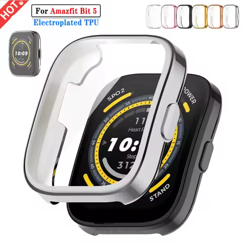 NEW TPU Protective Cover For Amazfit Bip 5 Screen Protector Case For Huami Amazfit Bip 5 SmartWatch 