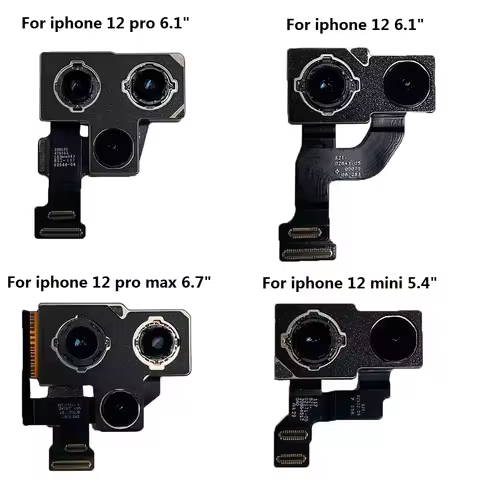 Back Rear Main Camera Module Flex Cable Ribbon For Apple iphone 12/12 Mini/ 12 Pro/12 Pro Max Max