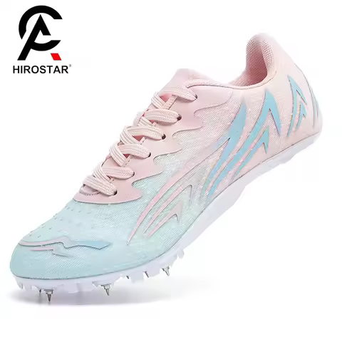 Running Sprint Shoes Lightweight Training Athletic Sport Long Jump Track and Field Spikes Spiked Mat