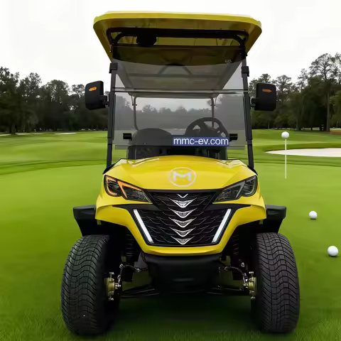 China 48V/72V Lithium Battery 2 / 8 Seater 4WD Off-Road Tires 4000W/7000W Electric Golf Cart