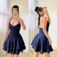 Urban Lavina Mini Dress Crepe Fabric