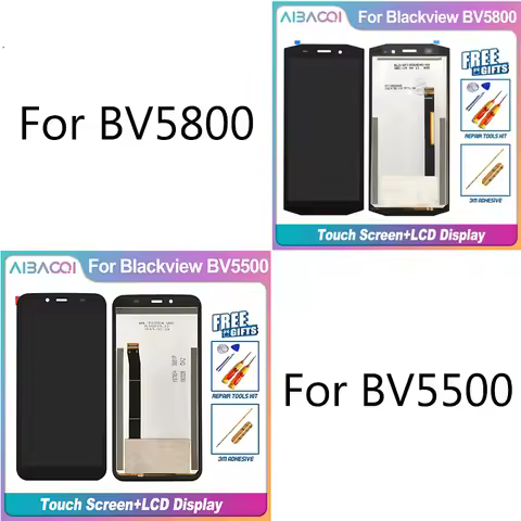 New Blackview BV6600 BV6600 Pro BV6600E Touch Screen + LCD Display Assembly For Blackview BV5500 BV5