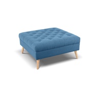 36" Square Premium Fabric Sofa Stool