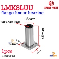 3D Part Type Linear Bushing Ball Bearing LMK10UU LMK12UU LMK8LUU LMK10LUU LMK12LUU LMK20LUU