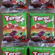 Terasi Udang Super Merek M88 Kualitas Super Untuk Masakan per pak Sambal isi 20 pcs x 4.5gr