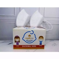 MASKER DUCKBILL ANAK POLOS DISC 50 % 1 BOX ISI 50 PCS / MASKER ANAK PREMIUM MURAH / DUCKBILL ANAK PUTIH POLOS