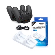 Playstation 4 Controller Charger Charging Dock Station with LED Light Indicators Compatible with PS4