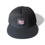 Snapback Hat Sc Flag Red Black (Potato Apparel)