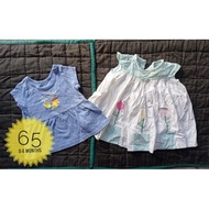 ROMPERS, SHIRTS, BESTIDA Bundle Kidswear Sale Ukay ukay for 0-1 yr old