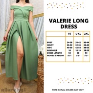 VALERIE Long Gown Debutant Dress Womens Formal Attire Ninang Dress Entourage Dress