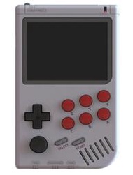 樹莓派4B掌機 樹莓派四代 GAMEBOY改裝機 手工訂製 懷舊掌機 日光寶盒 月光寶盒 PSP多功能模擬器