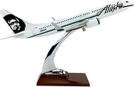 Boeing B737-800 Big 32cm ALASKA Airlines 1/144 SCALE Airplane Model