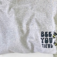 Áo thun 3158 yustudio form rộng tay lỡ chất cotton khô 3158 mẫu Chú Ong Bee You Tifvl