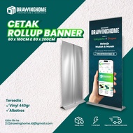 Roll Up Banner Printing - 60 X 160 cm & 80 x 200 cm High Resolution