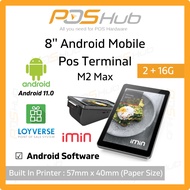 iMin M2 Max Android Mobile POS Terminal 2+16GB