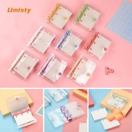 UMISTY Rings Binder Stationery Portable 3-hole Diary Book File Folder Inner Pages