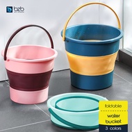 Foldable Water Bucket Collapsible Car Washing Camping Fishing Folding 可折叠水桶 Pail Baldi Kecil Collaps