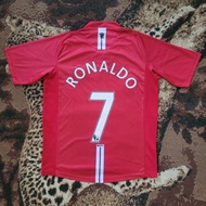 MU Manchester united 2007 2009 Ronaldo Jersey