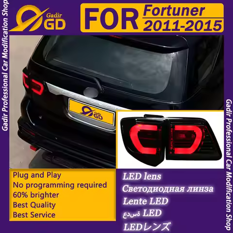 For Toyota Fortuner Tail Light Conversion Fortuner LED Tail Light Assembly Fortuner Rear Tail Lights