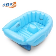 ST-🚢Baby Inflatable Bathtub Foldable Newborn Baby Thickened Swimming Pool Bathtub Portable Travel Bathtub