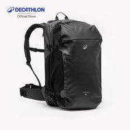 Decathlon Travel Backpack 40 L Organizer With Compartments Size 40 Liters 500 Model-Black Decathlon 