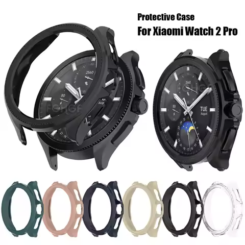 Hard Plastic Protective Cover For Xiaomi Watch 2 Pro Smart Watch Case Shell Frame Bumper For Mi Watc