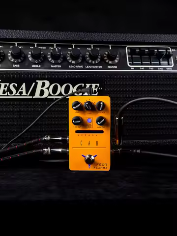 FLAMMA FS07 IR Cabinet Simulation Pedal Cab Simulation Guitar Effects Pedal Impuse Response Loader 7