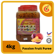 Puree Buah Markisa G&K 4KG || G&K Passion Fruit Puree 4KG