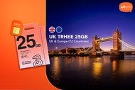 4G SIM Card (MY Pick-up) for UK & Europe Countries