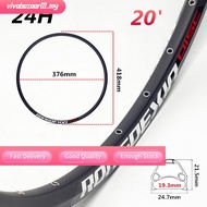 【VIVA⭐】20 inch mountain bike wheel rim 24/28/32/36 hole double disc wheel rim