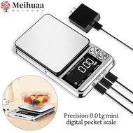 MEIHUAA Digital Pocket Scale Balance 0.01g Mini Electronic Scale