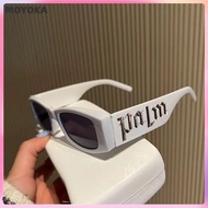 Punk Letters Fashion Sunglasses Rectangle Retro Hip-hop Shades Glasses Summer Hot Girl Sunglass Wome